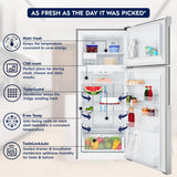 Electrolux 461L Frost Free Inverter Double Door Refrigerator, Top Freezer, TasteLockAuto &amp; TasteGuard Technology, Arctic Silver Steel, UltimateTaste 500, ETB4600C-A
