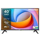 Hisense 100 cm (40 Inches) FHD Smart TV | HDR10 | 4K AI Upscaler | 20W Powerful Speakers, DTS Virtual: X | AI Sports Mode | Voice Remote | VIDAA OS | 40A4Q (Black)