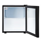Voltas 50 Litres, Counter Top Glass Door Mini Bar/Visi Cooler, With Antibacterial Gasket (VC GT 50, Black)