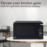 LG 32 L Wi-Fi Enabled Charcoal Convection Microwave Oven (MJEN326SFW, Black)