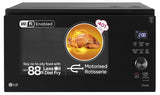 LG 32 L Scan to Cook Wi-Fi Enabled Charcoal Convection Healthy Microwave Oven (MJEN326ULW, Motorised Rotisserie for Bar-be-queing at home, Diet Fry &amp; 10 Year Warranty on Charcoal Heater, Black)