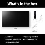 Sony 189 cm (75 inches) BRAVIA 2M2 Series 4K Ultra HD Smart LED Google TV K-75S25M2