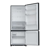 Panasonic 400L 2 Star Prime Convertible 6-Stage Smart Inverter Frost-Free Double Door Bottom Mount Refrigerator (NR-BK415BQKN, Diamond Black,Jumbo Fresh Vegetable Basket,Net Capacity 357L)