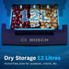 Bosch 187 L, 4 star, Direct-Cool Single Door Refrigerator | 18 Hrs Cooling Retention | 2.5X Faster Cooling | Spacious Multi Box | XL Dry Storage | SuperFreeze (2026 model, CST18B24VI, Sevian Blue)
