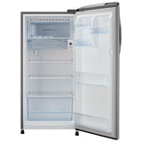 LG 201 L 3 Star Direct-Cool Single Door Refrigerator (GL-B211HPZD, Shiny Steel, Fast in Ice Making)