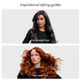 Dyson Airwrap i.d. App Connected Intelligent Multistyler|Personalize Curl Sequence|6 in 1|Dry|Curl|Shape|Smooth|Hide Flyaways|No Heat Damage|7 Styling, 3 Speed &amp; 3 Heat Settings|2 Year Warranty (Ceramic Patina)