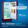 Bosch 207 L, 4 star, Direct-Cool Single Door Refrigerator | 18 Hrs Cooling Retention | 2.5X Faster Cooling | Spacious Multi Box | XL Dry Storage | SuperFreeze (2026 model, CST20W34VI, Feather Wine)