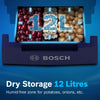 Bosch 207 L, 4 star, Smart Inverter, Direct-Cool Single Door Refrigerator|18 Hrs Cooling Retention |Largest Vegetable Box |Delicate Crisper|2.5x Faster Cooling (2026 Model, Feather Blue,CST20B34AI)