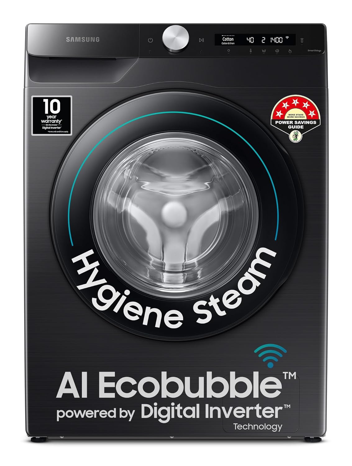 Samsung 8 Kg Front Load – AI, WiFi, EcoBubble, 5 Star (Open box / With ...