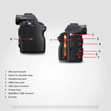 Sony Alpha ILCE-7M3K Full-Frame 24.2MP Mirrorless Digital SLR Camera with 28-70mm Zoom Lens | 4K Full Frame | Real-Time Eye Auto Focus | Tiltable LCD, Low Light Camera - Black