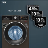 IFB 8 Kg 5 Star Front Load Washing Machine 2X Power Steam (SENATOR MXS 8012, Mocha, In-built Heater, 4 years Comprehensive Warranty)