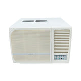 Kelvinator 1 Ton 2 Star Fixed Speed 5 In 1 Expandable Window Ac (Copper,White With Blue Fin Coating,PM 2.5 Filter KAW-F12BPSC) (Open Box / Without Box)