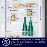 Electrolux 461L Frost Free Inverter Double Door Refrigerator, Top Freezer, TasteLockAuto &amp; TasteGuard Technology, Arctic Silver Steel, UltimateTaste 500, ETB4600C-A