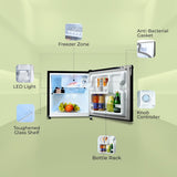 Haier 50L Direct Cool Mini Refrigerator (HRD-752KSA), Single Door Minibar, Freezer Box, 2 Star