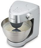KENWOOD Stand Mixer Kitchen Machine PROSPERO+ 1000W with 4.3L Stainless Steel Bowl,K-Beater,Whisk,Dough Hook,Blender,Meat Grinder,Roto Food Cutter, Multi Mill KHC29.Q0SI Silver