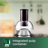 Philips Viva Collection HR1832/00 1.5-Litre Juicer, Ink Black