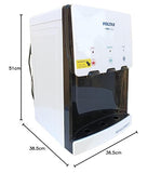Voltas Spring TT PLUS Table Top Water Dispenser with Three Temperature Tap and Compact Design (White and Black), 5 liters