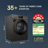 IFB Executive Plus 11 kg 5 Star Front Load Washing Machine with AI & Steam Technology – OXN 1114 CMS