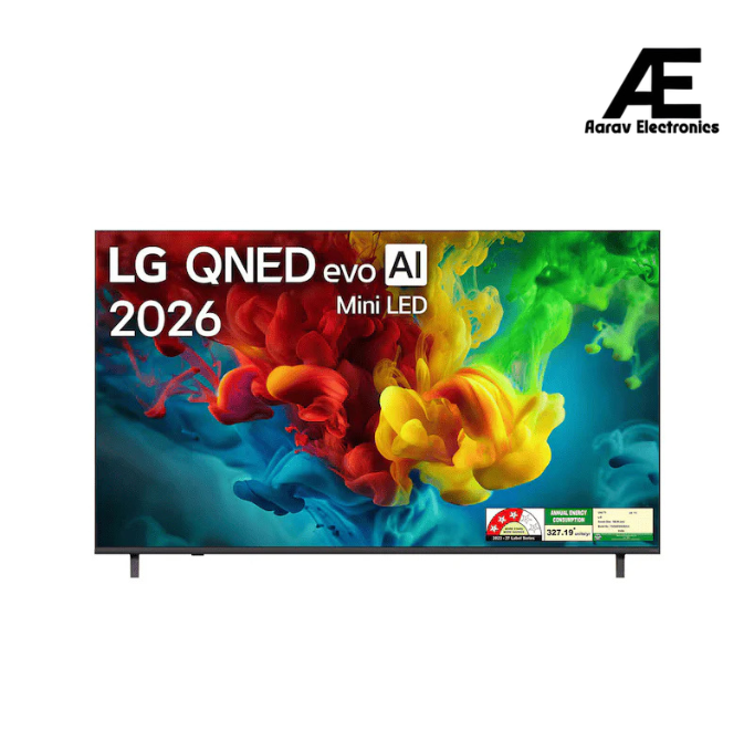 LG QNED82BXA 75 Inch QNED evo AI Mini LED 4K Smart TV (2026), 144Hz VRR, Dolby Vision, webOS 26