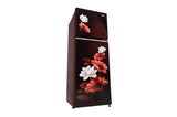 LG 246L Double Door Refrigerator with Smart Inverter Compressor, Convertible, Multi-Air Flow, Scarlet Lotus, 3 Star GL-S262SSLX