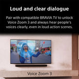 Sony Bravia Theatre Bar 8(HT-A8000) with 360 SSM,IMAX,Dolby Atmos/DTSx Premium Soundbar Home Theatre System with subwoofer SW5 &amp; Rear Speaker SA-RS3(360 RA,Voice Zoom3,8K/4K HDR,HDMI eArc,BT),Black