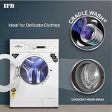 IFB 7 Kg 5 Star Front Load Washing Machine Aqua Conserve (DIVA AQUA VSS 7010, White, In-built Heater, 4 years Comprehensive Warranty)