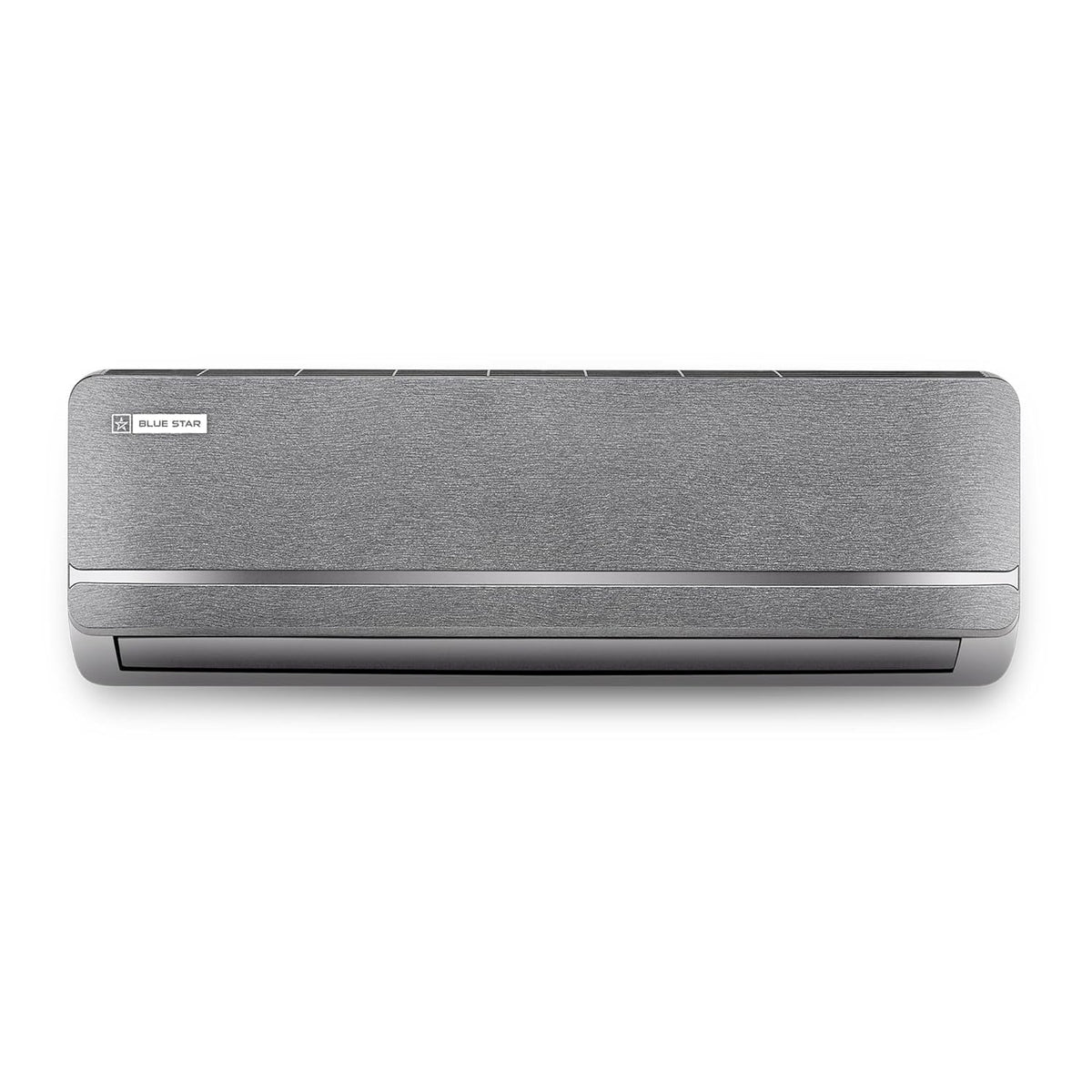 Blue Star IA318IXUS 1.5 Ton 3 Star Smart Inverter Split Air Conditioner | Iconia Series | AI Pro+ | Wi-Fi | 4-Way Swing | Copper Condenser | Midnight Silver