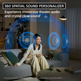 Sony BRAVIA Theater U Wireless Wearable TV Speaker with Dolby Atmos &amp; Bluetooth, Personalized Home Theater Audio, Gaming Compatibility, Built-in mic, 12 Hrs Battery Life, IPX4 Splash-Resistant(HT-AN7)