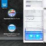 Voltas beko 340 L 2 Star Frost Free Double Door Refrigerator (Inox) RFF3653XPCF