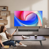 Hisense 43 Inch (108 cm) Full HD Smart LED TV | Dolby Audio | Bezel-Less Design | VIDAA Smart OS | Built-in Wi-Fi | Screen Mirroring | 2 HDMI | 2 USB (43E4Q, Black)