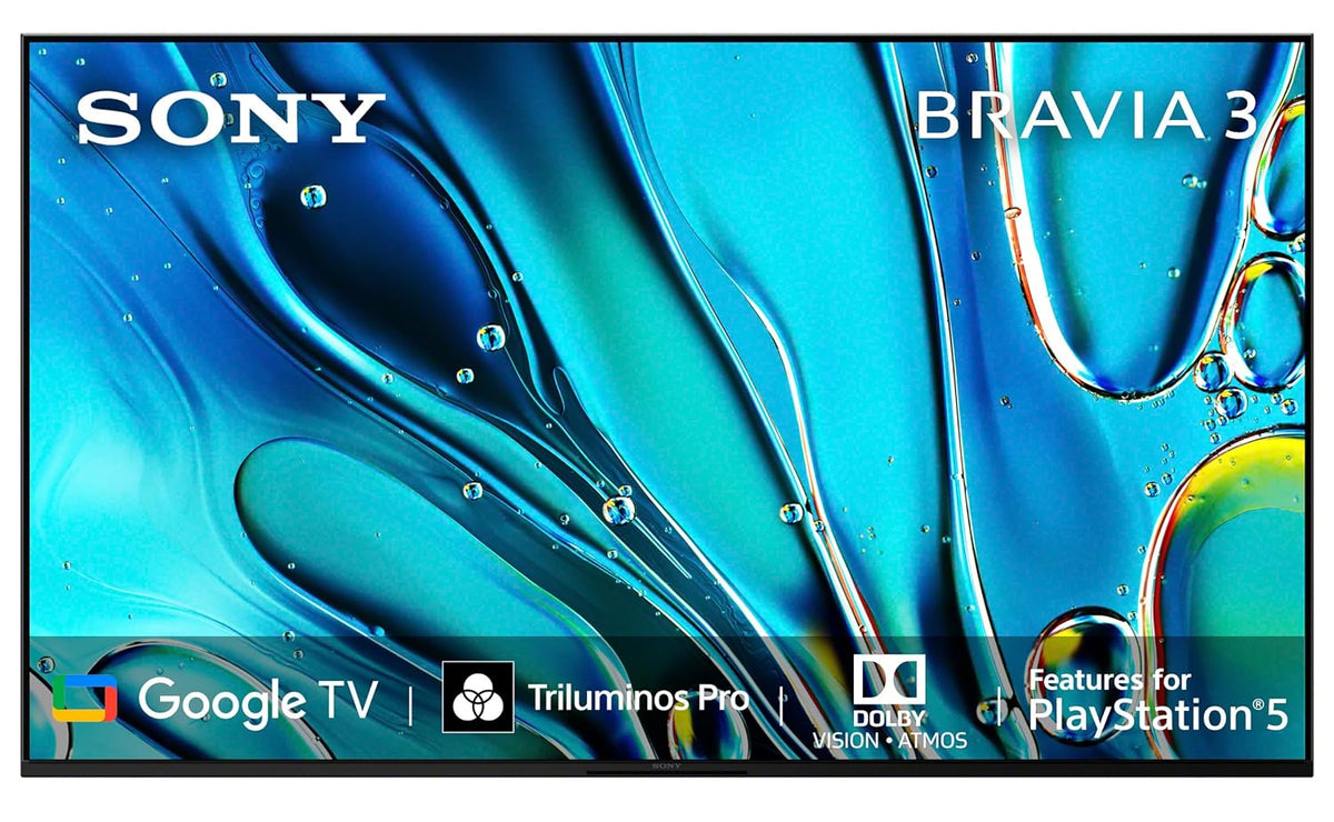 Sony BRAVIA 3 Series 189 cm (75 inches) 4K Ultra HD AI Smart LED Google TV K-75S30 (Black)
