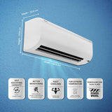 Daikin 1.5 Ton 3 Star Inverter Split AC with 3D Airflow, Power Chill, PM 2.5 Filter & Dew Clean Technology – FTKL50UV16UA
