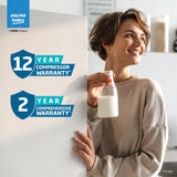 Voltas Beko, A Tata Product 472 L Side by Side Frost Free Refrigerator with ProSmart Inverter Compressor (RSB495/FPV300RXID, INOX steel, Electronic Temperature Control and Display)