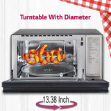 LG 32 L Charcoal Convection Microwave Oven (MJEN326SF, Black)