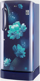 LG 205 L 4 Star Inverter Direct-Cool Single Door Refrigerator Appliance (GL-D221ABCY, Blue Charm, Base Stand with Drawer, Gross Volume-215 Ltr.)