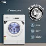 IFB 7 Kg 5 Star Front Load Washing Machine Aqua Conserve (DIVA AQUA VSS 7010, White, In-built Heater, 4 years Comprehensive Warranty)