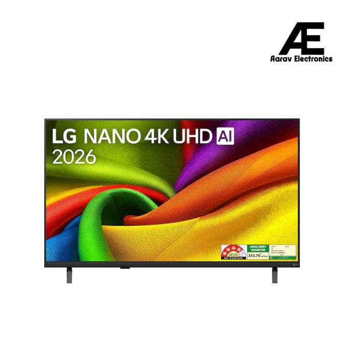 LG NU885B 85 Inch 4K UHD AI Smart TV (2026), Alpha 7 AI Gen9 Processor, webOS 26, Dolby Atmos