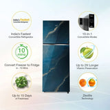 Whirlpool Intellifresh Pro 327L 2 Star Convertible Frost-Free Double Door Refrigerator ( IFPRO INV CNV 375GD BLUE OPAL(2S)-Y (22430))