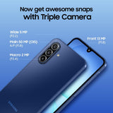 Samsung Galaxy A17 5G (Blue, 8GB RAM, 128GB Storage) | with Travel Adapter | 50 MP No Shake Camera | Gemini Live | Circle to Search | Super AMOLED | Corning Gorilla Glass Victus | 7.5mm Sleek | AI