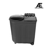 Whirlpool ACE Turbo Dry Xtraa 8.5kg 5 Star Semi Automatic Top Load Washing Machine with Turbo Dry Technology, Super Soak, 3D Turbo Impeller & 1400 RPM, Grey Dazzle – ACE 8.5 TRB DRY XTRAA GREY DZL (30352)