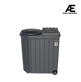 Whirlpool 10.5 Kg Ace XL Semi-Automatic Top Loading Washing Machine (Ace XL 10.5, Grey, In-Built Heater, 3D Scrub Technology)