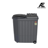 Whirlpool 10 kg 5 Star Semi Automatic Top Load Washing Machine Grey (ACE XL 10 GREY DAZZLE)