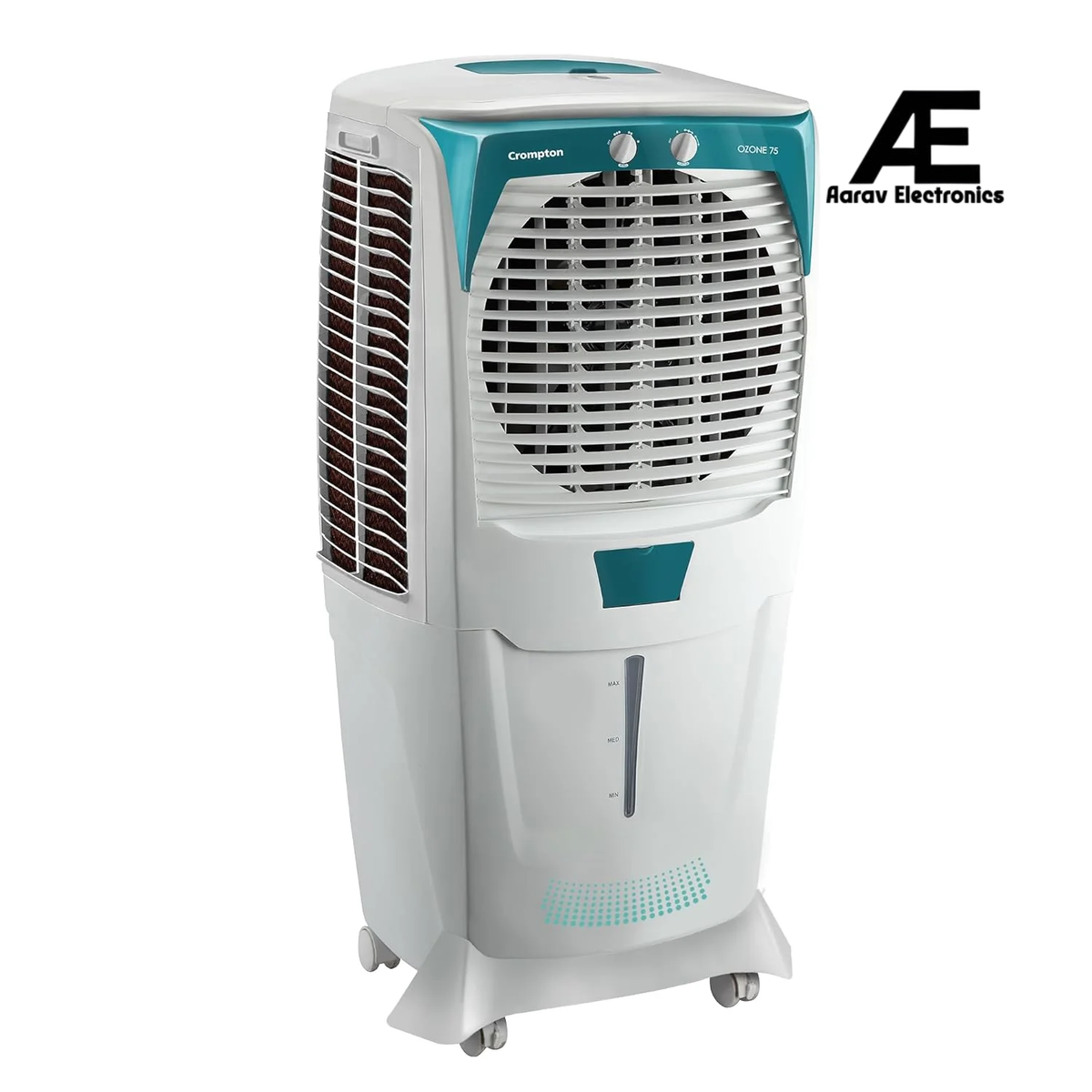 Crompton Ozone 75 Litres Desert Air Cooler for home | Large & Easy Clean Ice Chamber | 4-Way Air Deflection