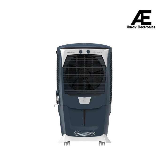 Crompton Ozone Royale 75 Litres Desert Air Cooler for home | Large & Easy Clean Ice Chamber | High Density Honeycomb Pads | Everlast Pump