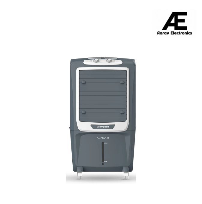 Crompton Gale 60 Litres Desert Air Cooler for home | Large & Easy Clean Ice Chamber | 4-Way Air Deflection