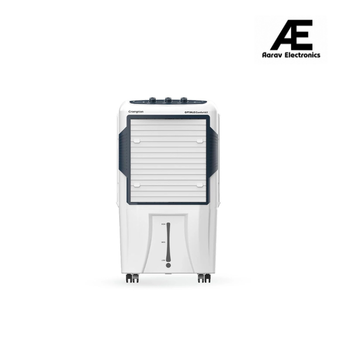 Crompton Optimus Comfort 65L Desert Air Cooler (ACGC-OPTICOMF65) | Low Noise | Honeycomb Pads | Humidity Control
