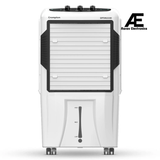 Crompton Optimus 80L Desert Air Cooler with Honeycomb Pads, Auto Fill & 4-Way Air Deflection