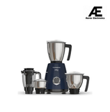 Crompton Ameo Pro 750W 4 Jar | Mixer Grinder | MaxiGrind | Motor Vent-X Technology |3 Stainless Steel Jars and 1 Juicer Jar | Black &amp; Blue