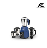 Crompton DuroElite Plus 800 W Mixer grinder with 4 Jars (3 stainless steel Jars+ 1.5L Juicer Jar with Fruit Filter)| Heavy Duty Powertron Motor &amp; Motor Vent-X Technology |Blue