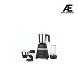Crompton Nigella Pro 500W Mixer Grinder | 4 Jars (1.2L, 500ml, 400ml, 350ml) | 30 Min Continuous Grinding | Motor Vent-X Technology | Anti-Skid Base | Black | Life Active Series
